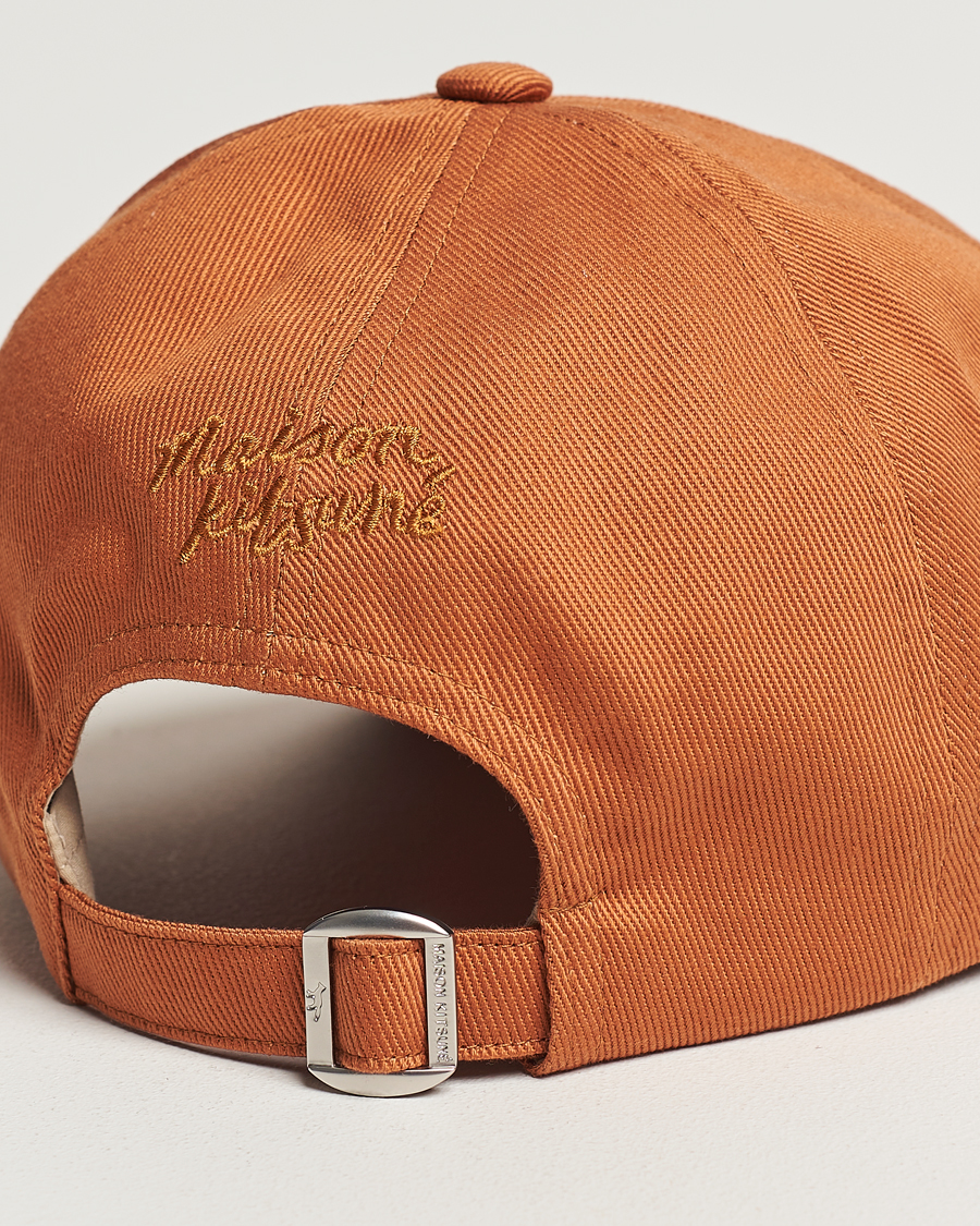 Mies | Maison Kitsuné Tonal Fox Cap Tobacco | Maison Kitsuné | Tonal Fox Cap Tobacco