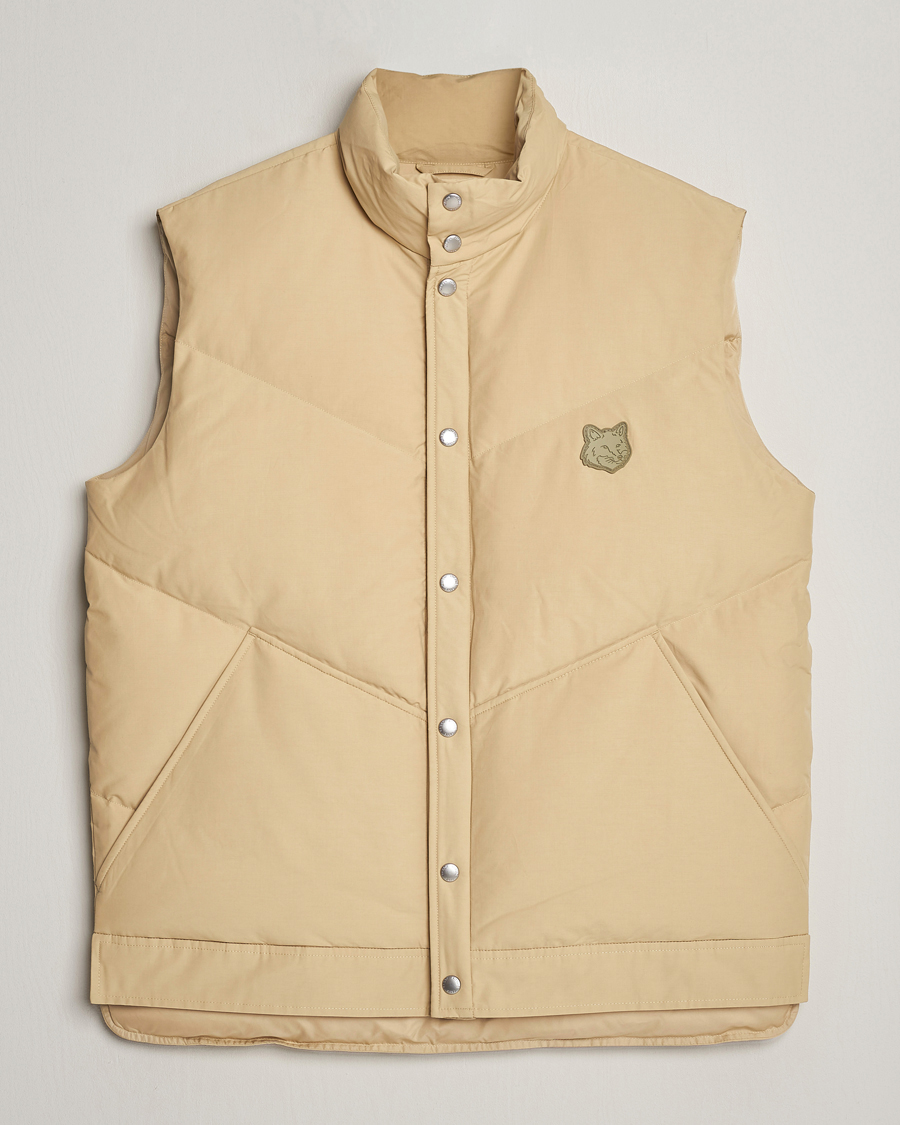 Mies | Takit | Maison Kitsuné | Tonal Fox Puffer Vest Canvas