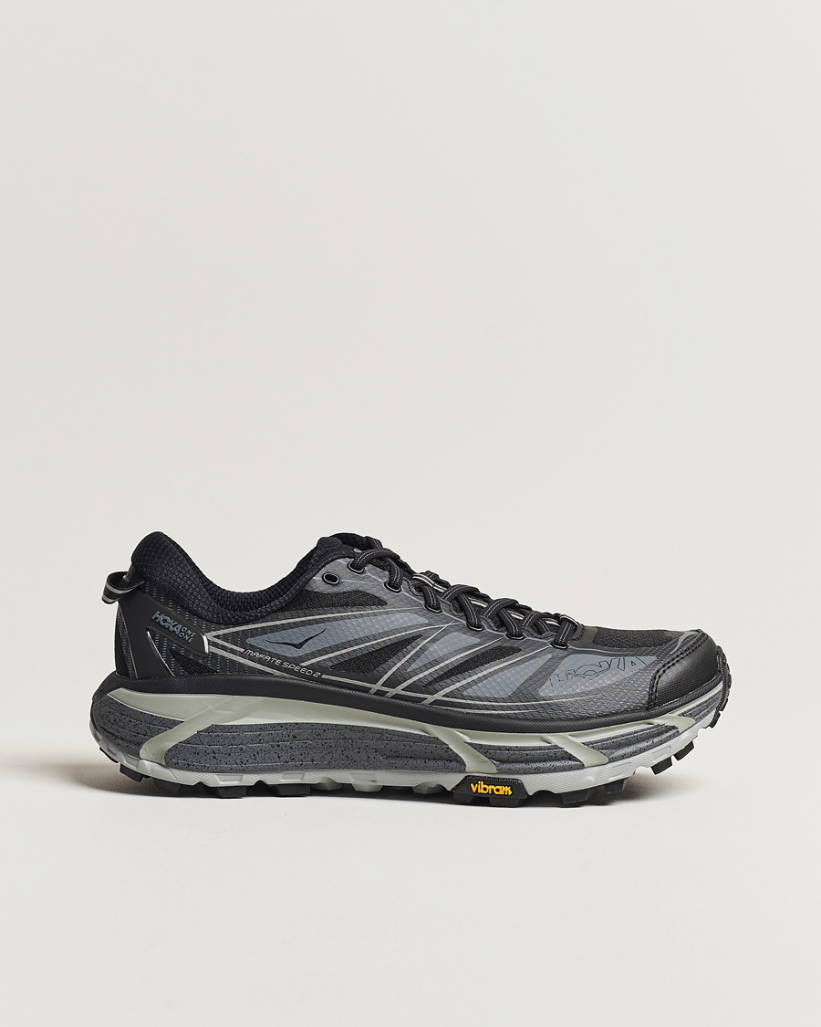 Mies | Maastojuoksukengät | Hoka | One Mafate Speed 2 Black/Castlerock