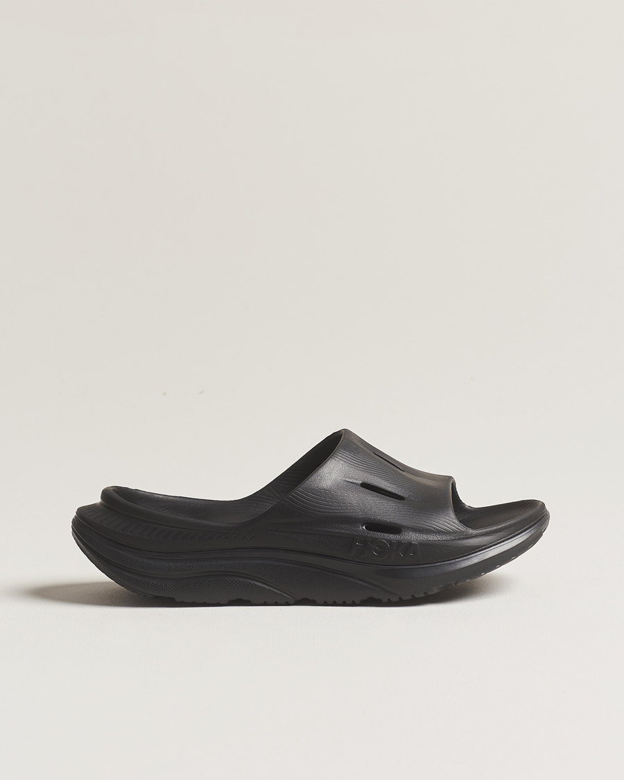 Mies | Hoka Ora Recovery Slide 3 Black | Hoka | Ora Recovery Slide 3 Black