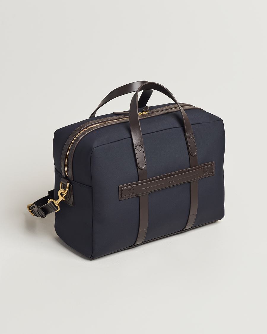 Mies | Mismo M/S Advance Weekendbag Navy/Dark Brown | Mismo | M/S Advance Weekendbag Navy/Dark Brown