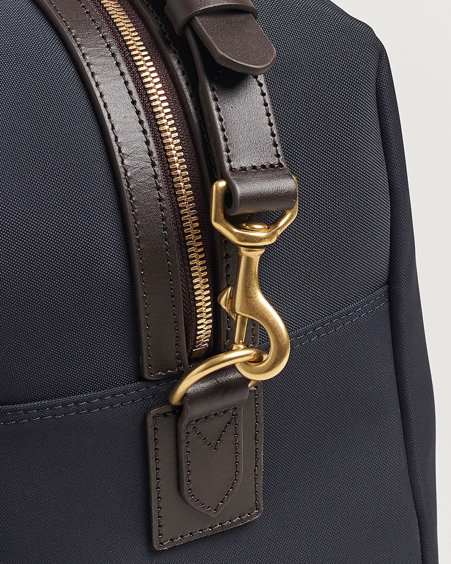 Mies | Mismo M/S Advance Weekendbag Navy/Dark Brown | Mismo | M/S Advance Weekendbag Navy/Dark Brown