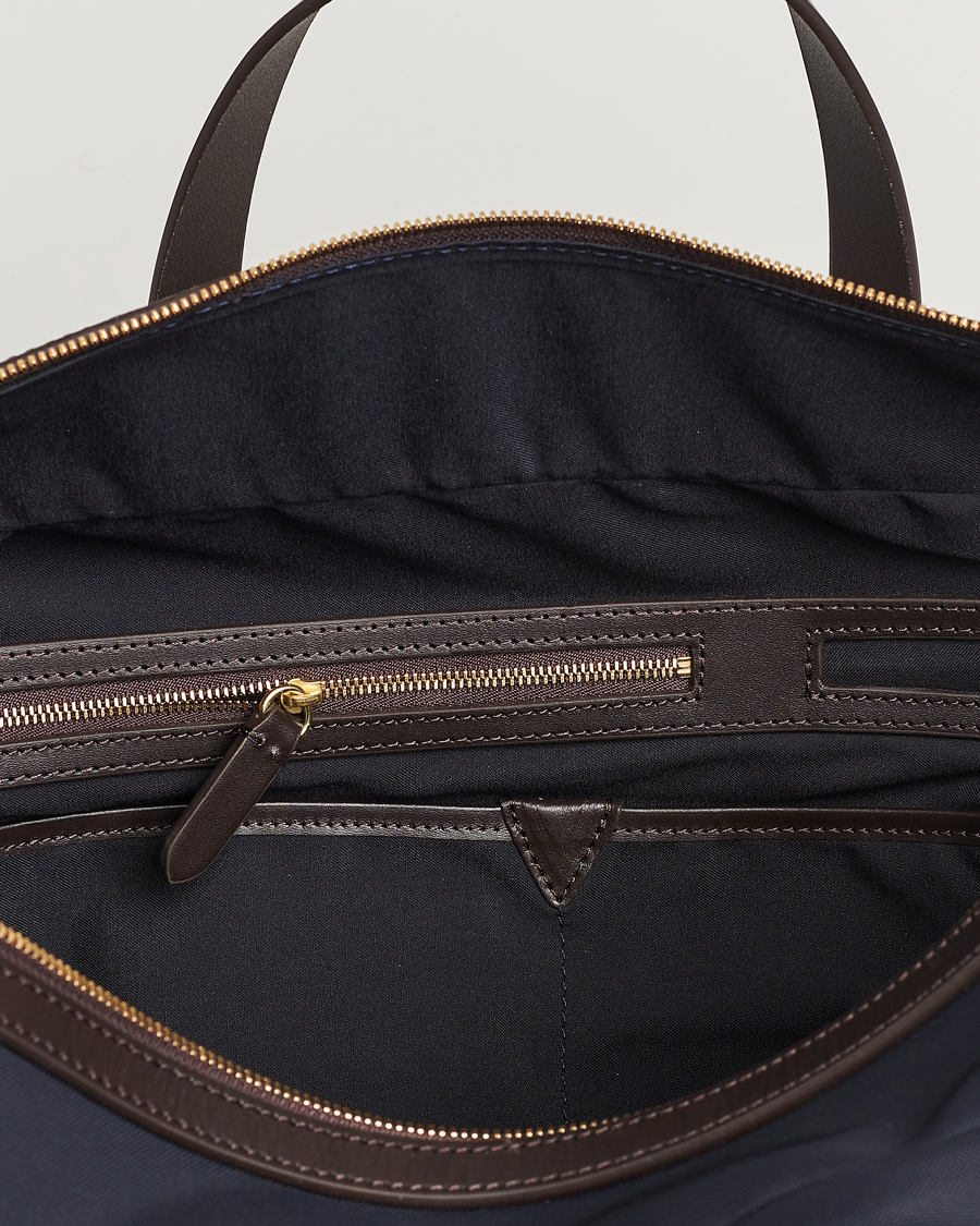 Mies | Mismo M/S Advance Weekendbag Navy/Dark Brown | Mismo | M/S Advance Weekendbag Navy/Dark Brown
