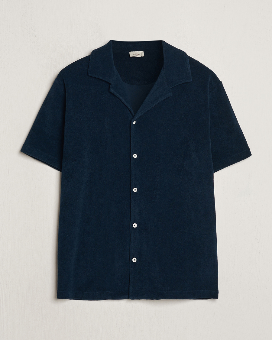 Mies | Kauluspaidat | Altea | Terry Bowling Shirt Navy