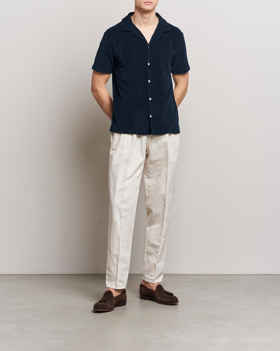 Mies | Kauluspaidat | Altea | Terry Bowling Shirt Navy