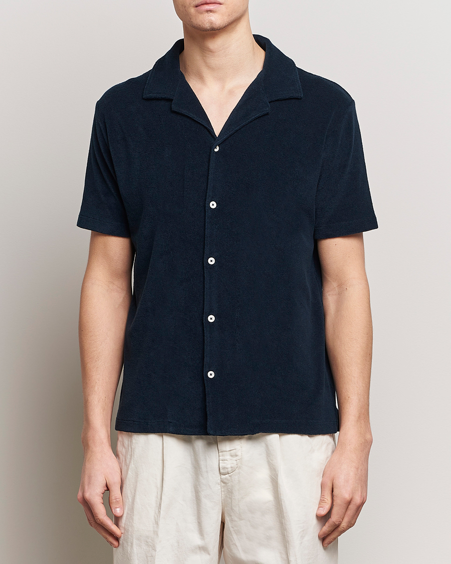 Mies | Kauluspaidat | Altea | Terry Bowling Shirt Navy