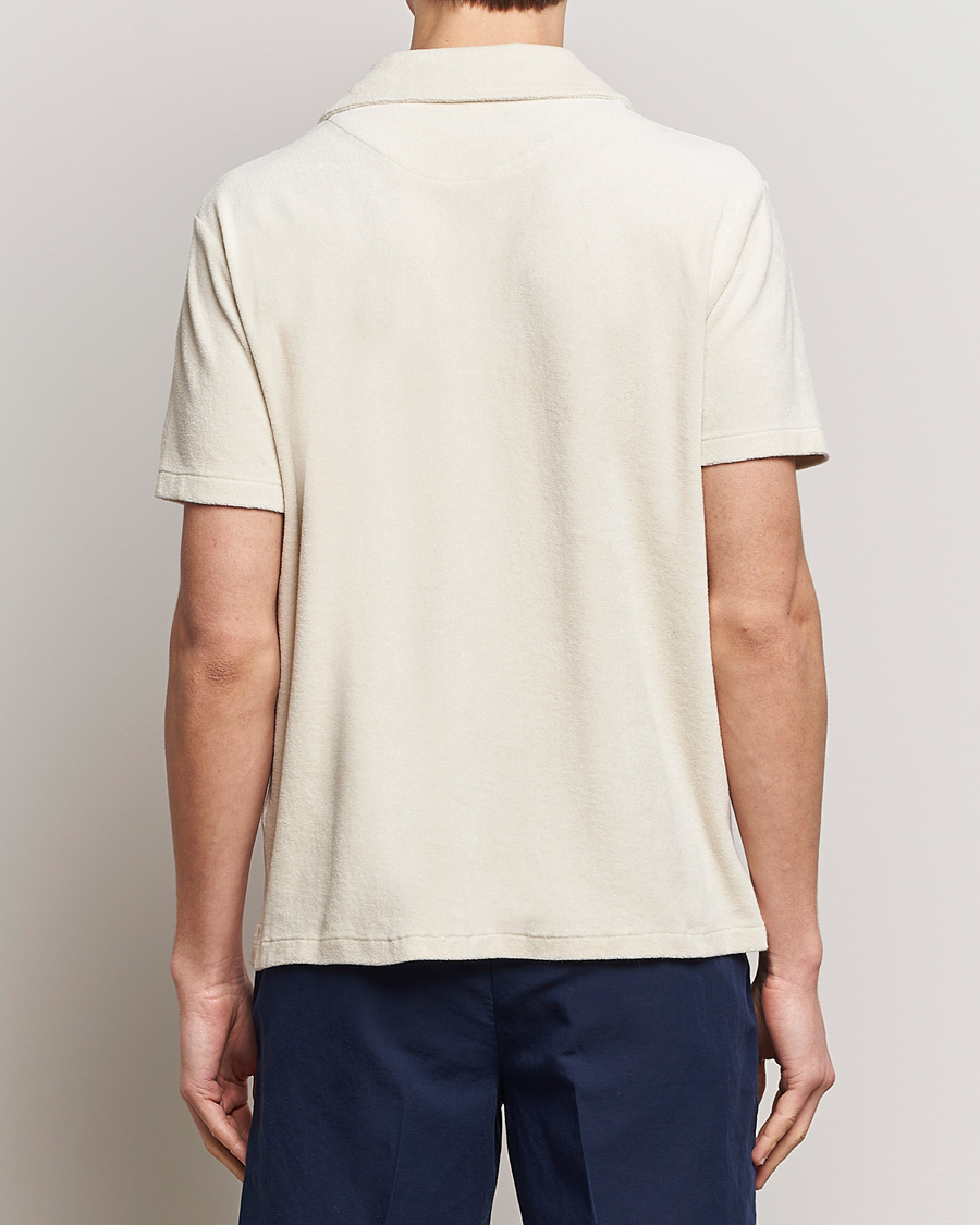 Mies | Kauluspaidat | Altea | Terry Bowling Shirt Light Beige