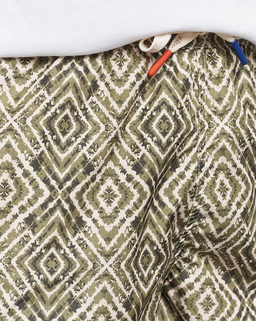 Mies | Uimahousut | Altea | Printed Swim Shorts Green