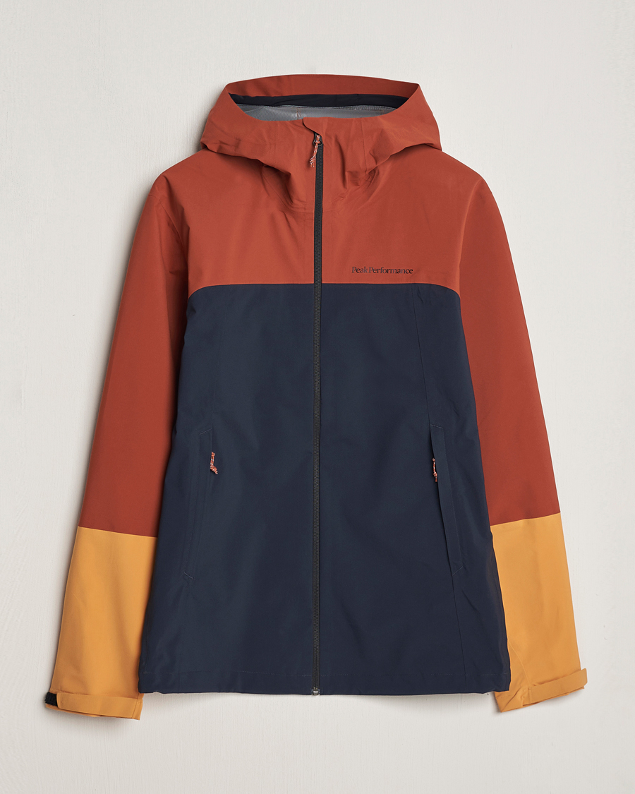 Mies | Takit | Peak Performance | Trail Hipe Hooded Jacket Spiced/Salute Navy/Desert