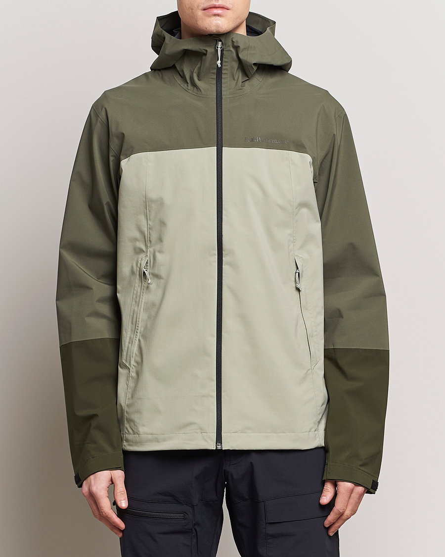Mies | Takit | Peak Performance | Trail Hipe Hooded Jacket Pine Needle/Limit Green