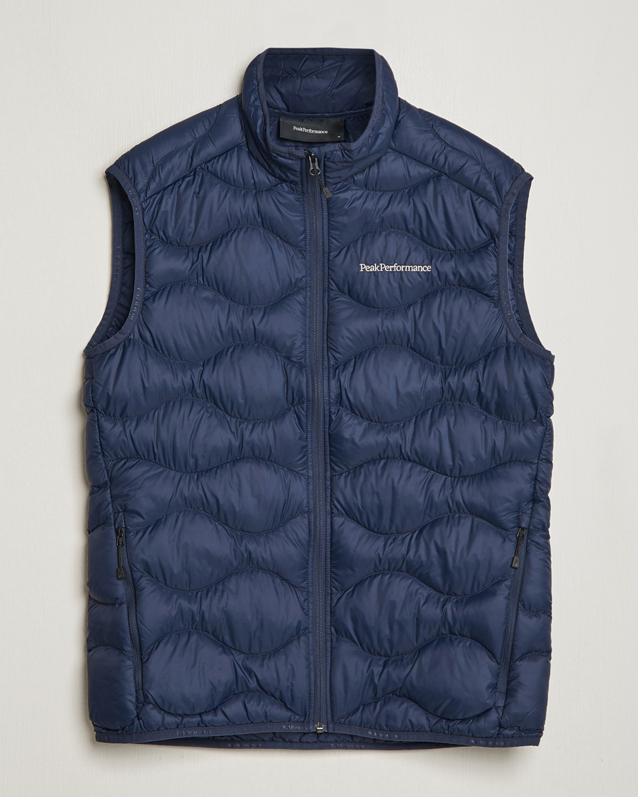 Mies | Takit | Peak Performance | Helium Down Vest Blue Shadow