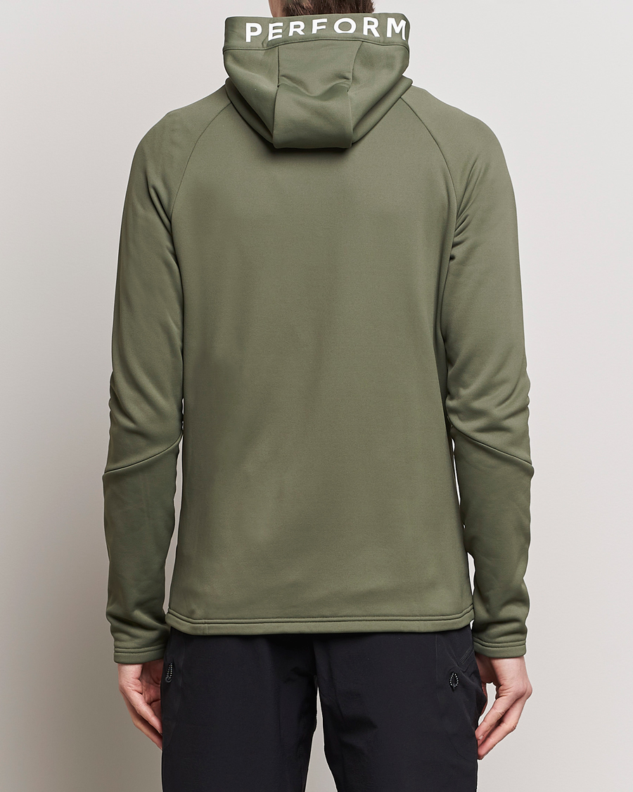 Mies | Puserot | Peak Performance | Rider Hooded Full Zip Pine Needle