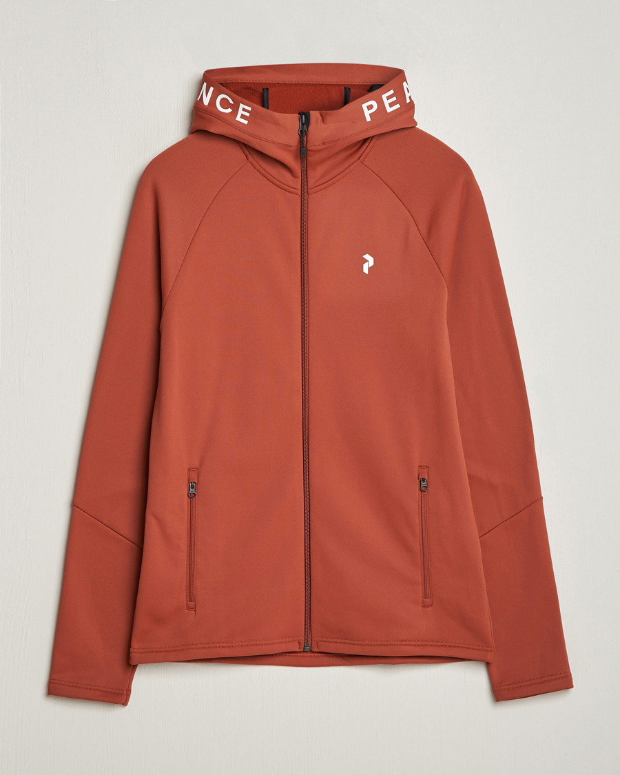 Mies | Puserot | Peak Performance | Rider Hooded Full Zip Spiced