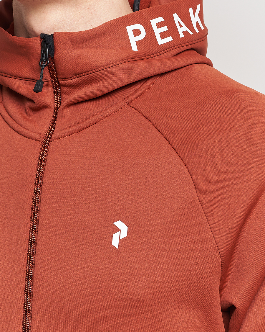 Mies | Puserot | Peak Performance | Rider Hooded Full Zip Spiced