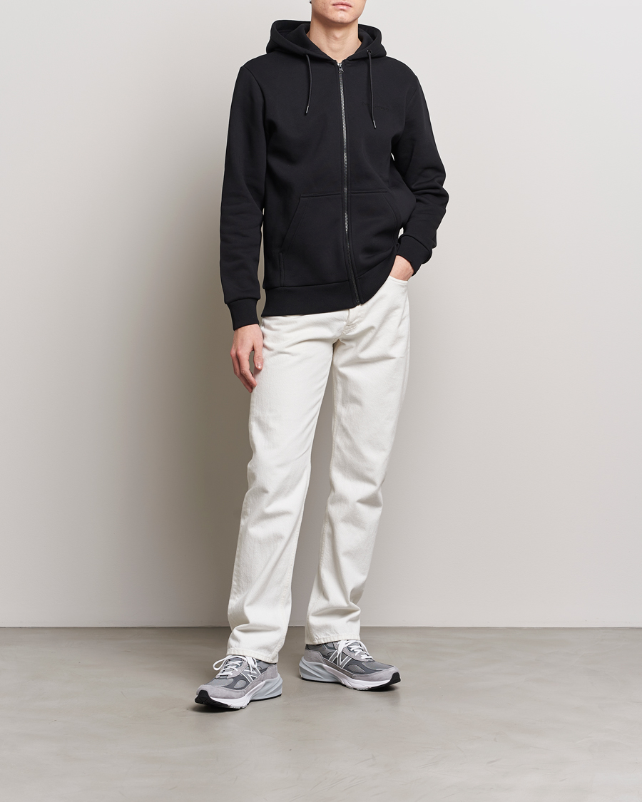 Mies | Puserot | Peak Performance | Original Full Zip Hoodie Black