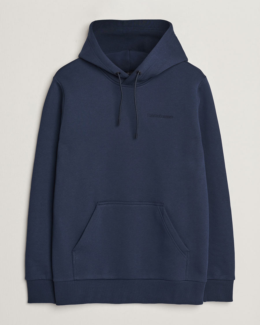 Mies | Puserot | Peak Performance | Original Hoodie Blue Shadow