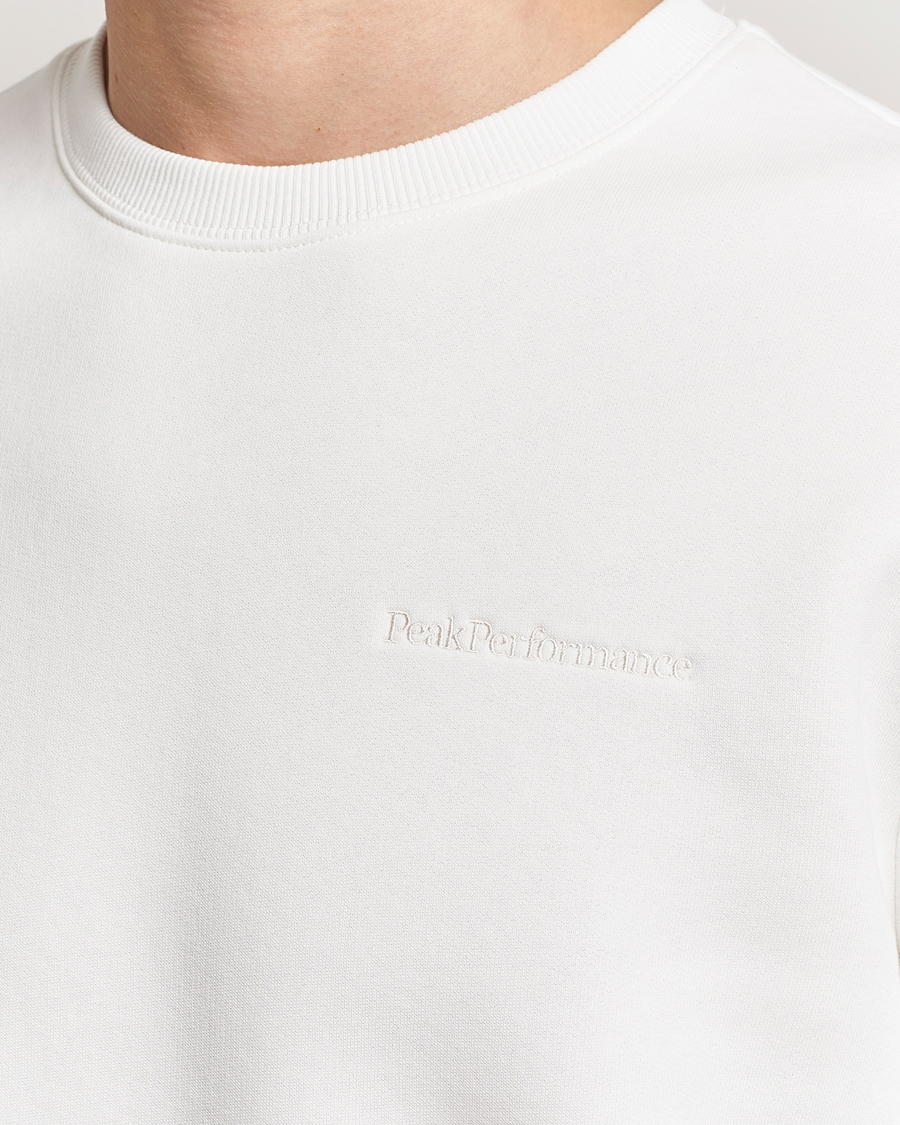 Mies | Puserot | Peak Performance | Original Logo Crew Neck Sweatshirt Off White