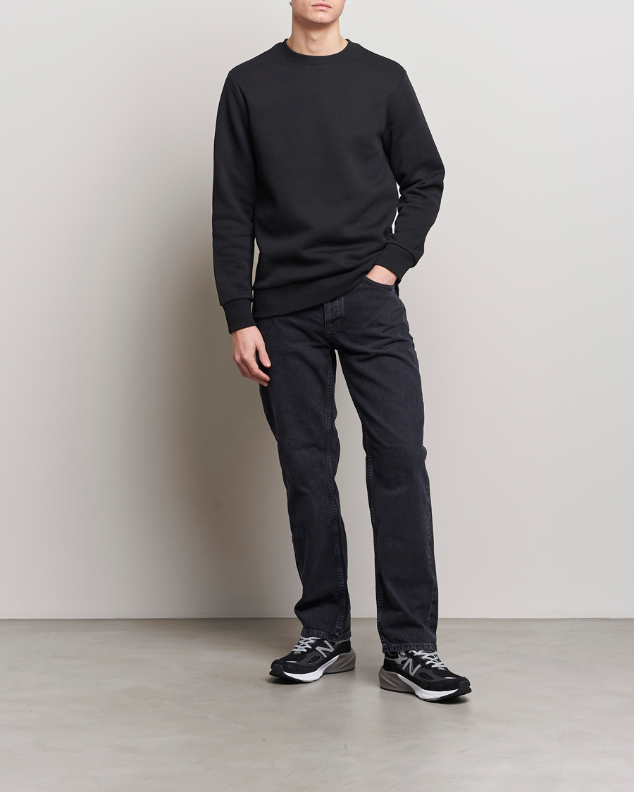 Mies | Puserot | Peak Performance | Original Crew Neck Sweatshirt Black