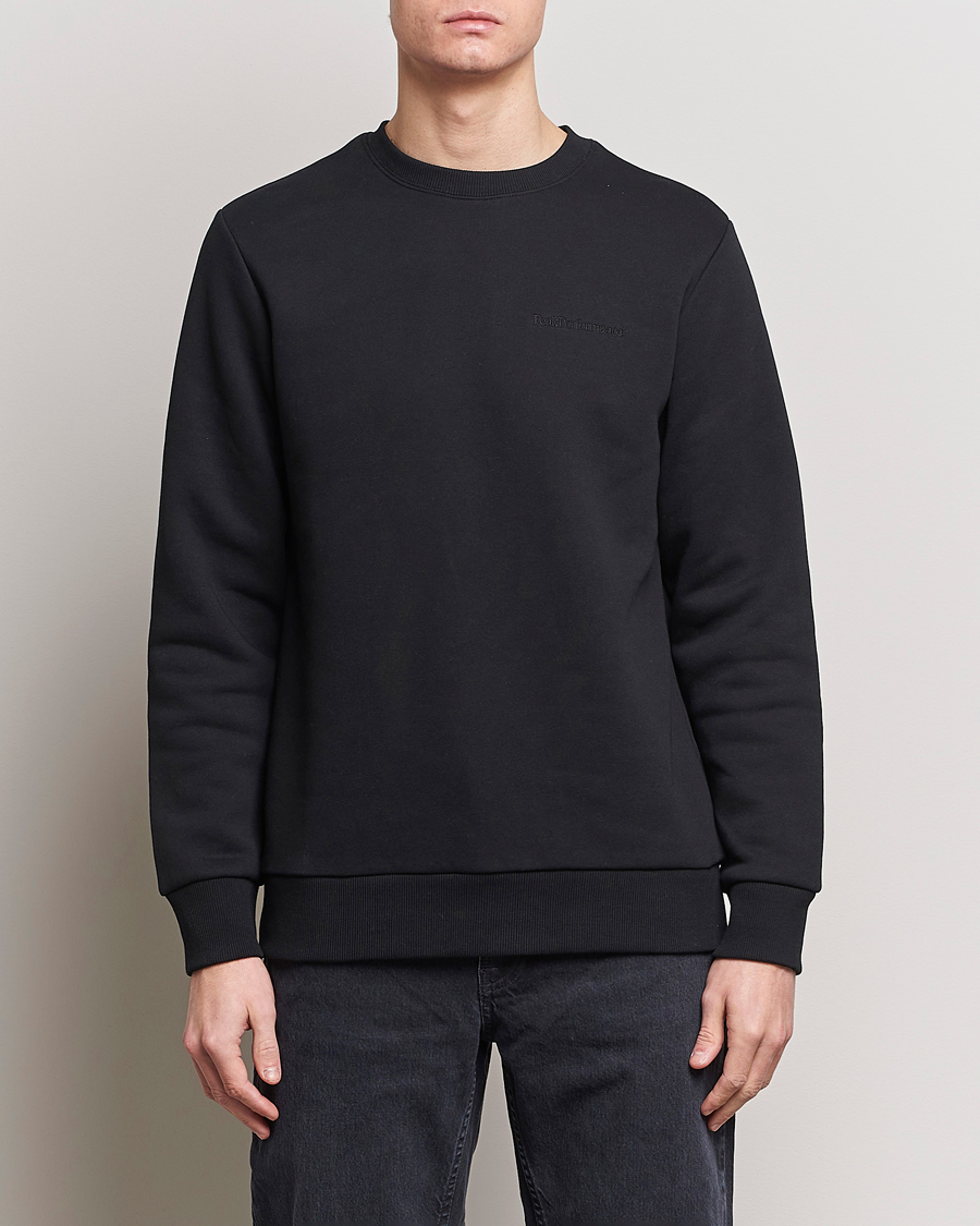 Mies | Puserot | Peak Performance | Original Crew Neck Sweatshirt Black
