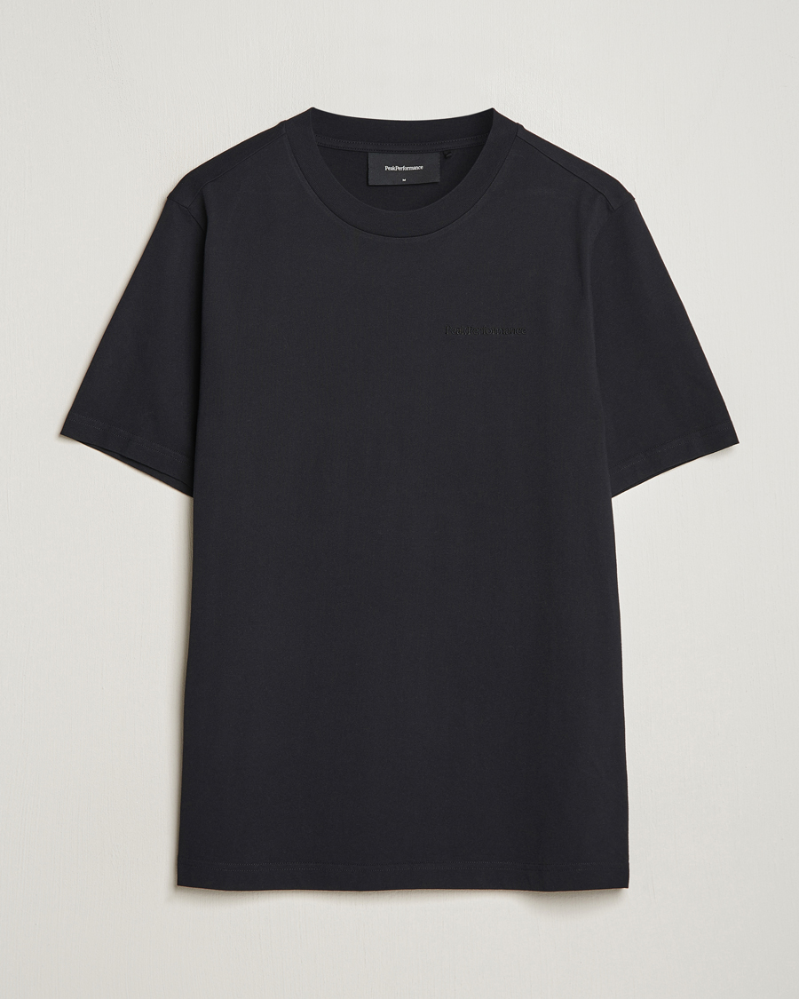 Mies | T-paidat | Peak Performance | Original Crew Neck T-Shirt Black