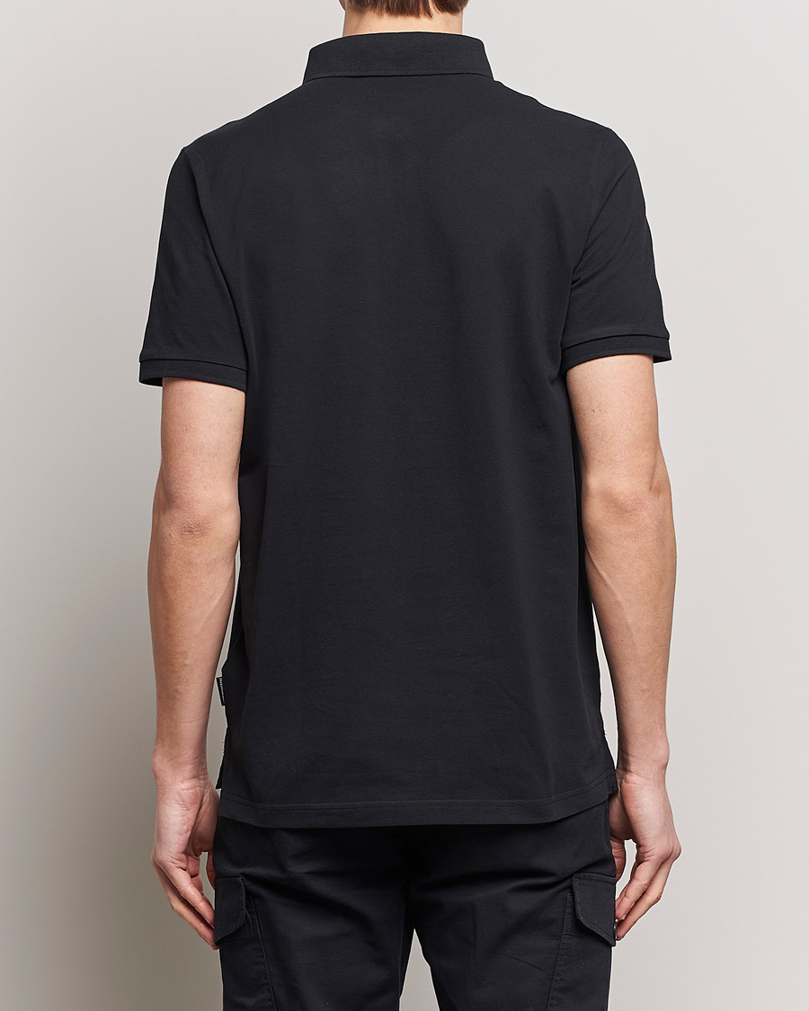 Mies | Pikeet | Peak Performance | Classic Cotton Polo Black