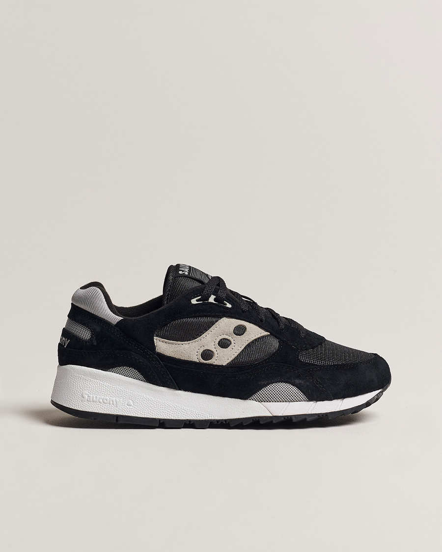Mies | Saucony Shadow 6000 Sneaker Black/Grey | Saucony | Shadow 6000 Sneaker Black/Grey