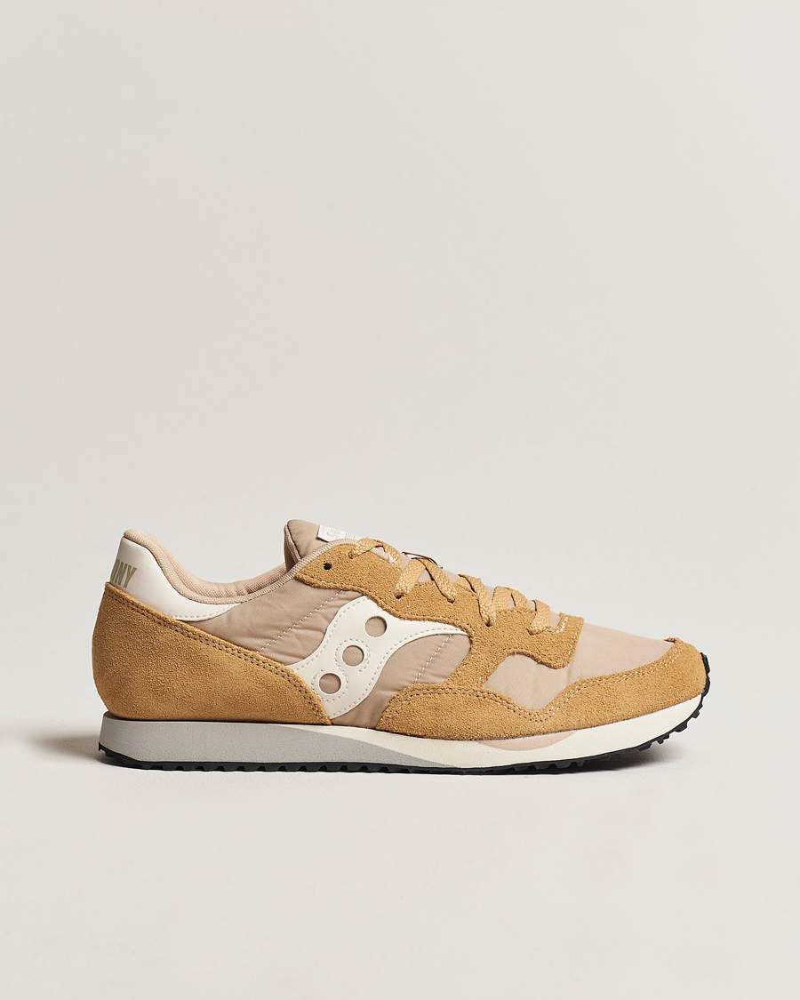 Mies | Saucony DXN Trainer Sneaker Sand/Off White | Saucony | DXN Trainer Sneaker Sand/Off White