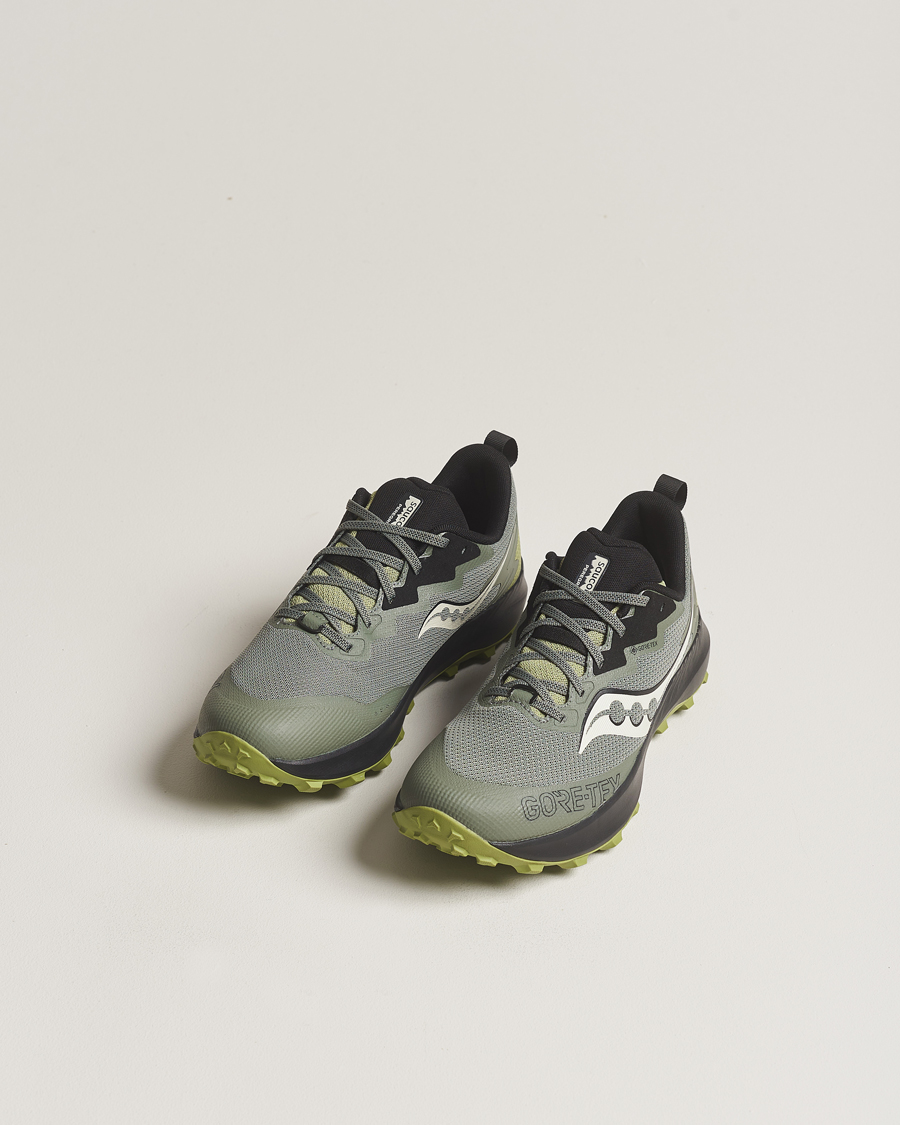 Mies |  | Saucony | Peregrine 14 Gore-Tex Trail Sneaker Olive