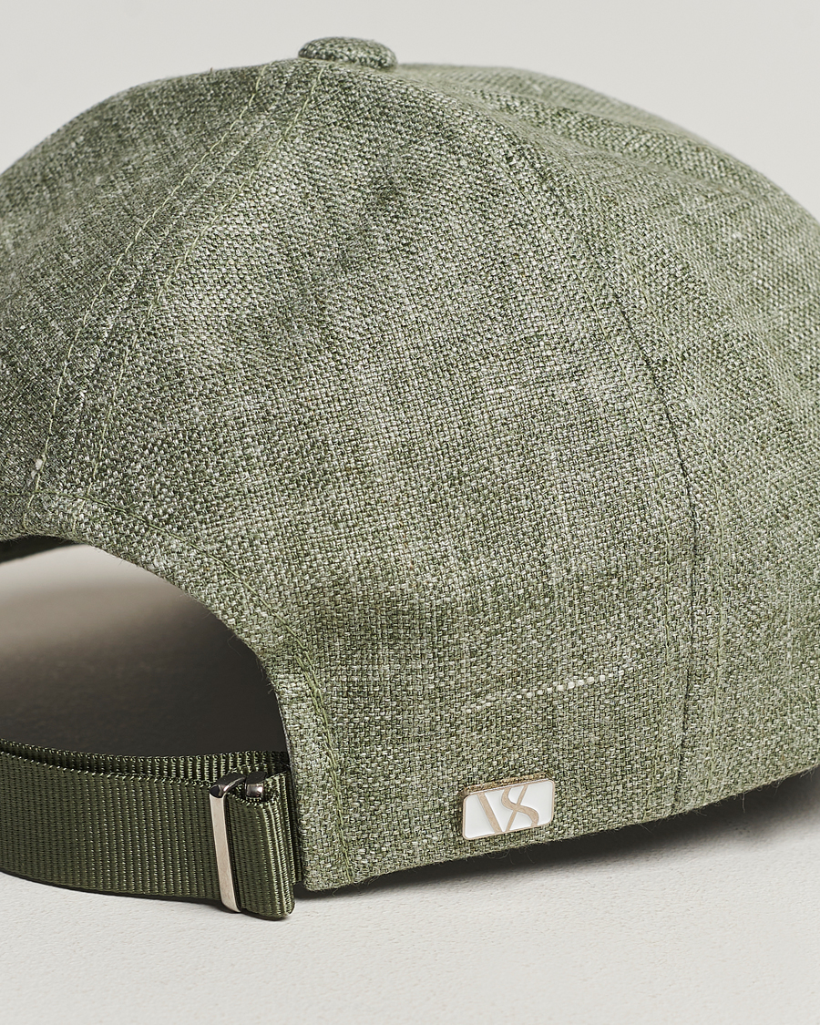Mies | Varsity Headwear Linen Baseball Cap Pistachio Green | Varsity Headwear | Linen Baseball Cap Pistachio Green