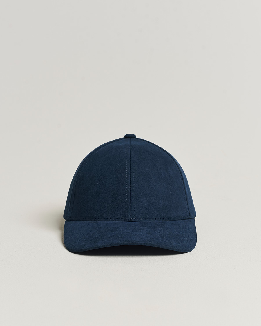 Mies | Varsity Headwear Alcantara Baseball Cap Commodore Blue | Varsity Headwear | Alcantara Baseball Cap Commodore Blue