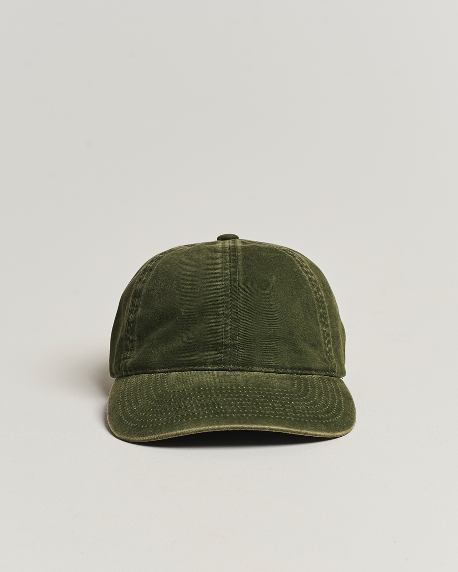 Mies | Varsity Headwear Washed Cotton Baseball Cap Green | Varsity Headwear | Washed Cotton Baseball Cap Green