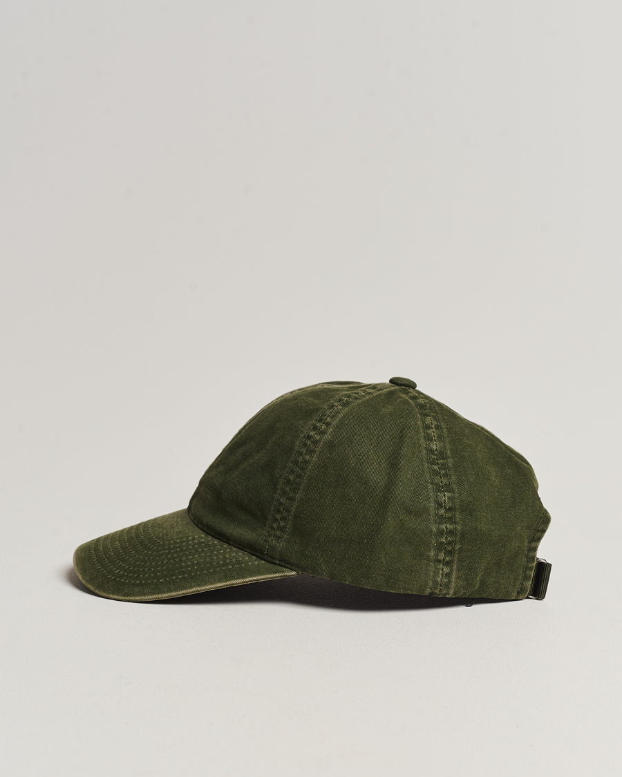Mies | Varsity Headwear Washed Cotton Baseball Cap Green | Varsity Headwear | Washed Cotton Baseball Cap Green
