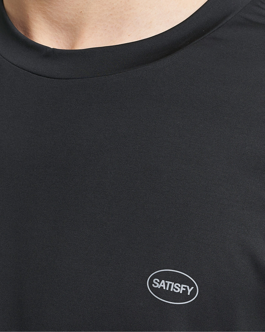 Mies | T-paidat | Satisfy | AuraLite Muscle Tee Black