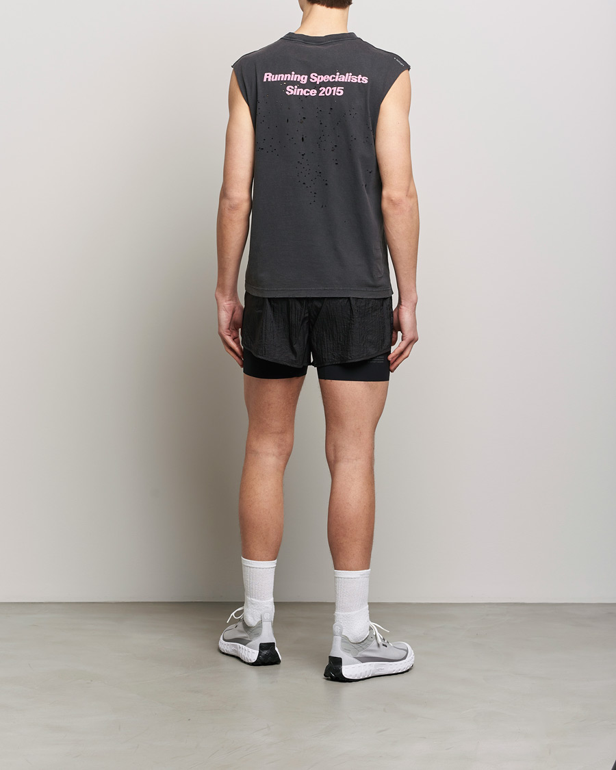 Mies | T-paidat | Satisfy | MothTech Muscle Tee Aged Black