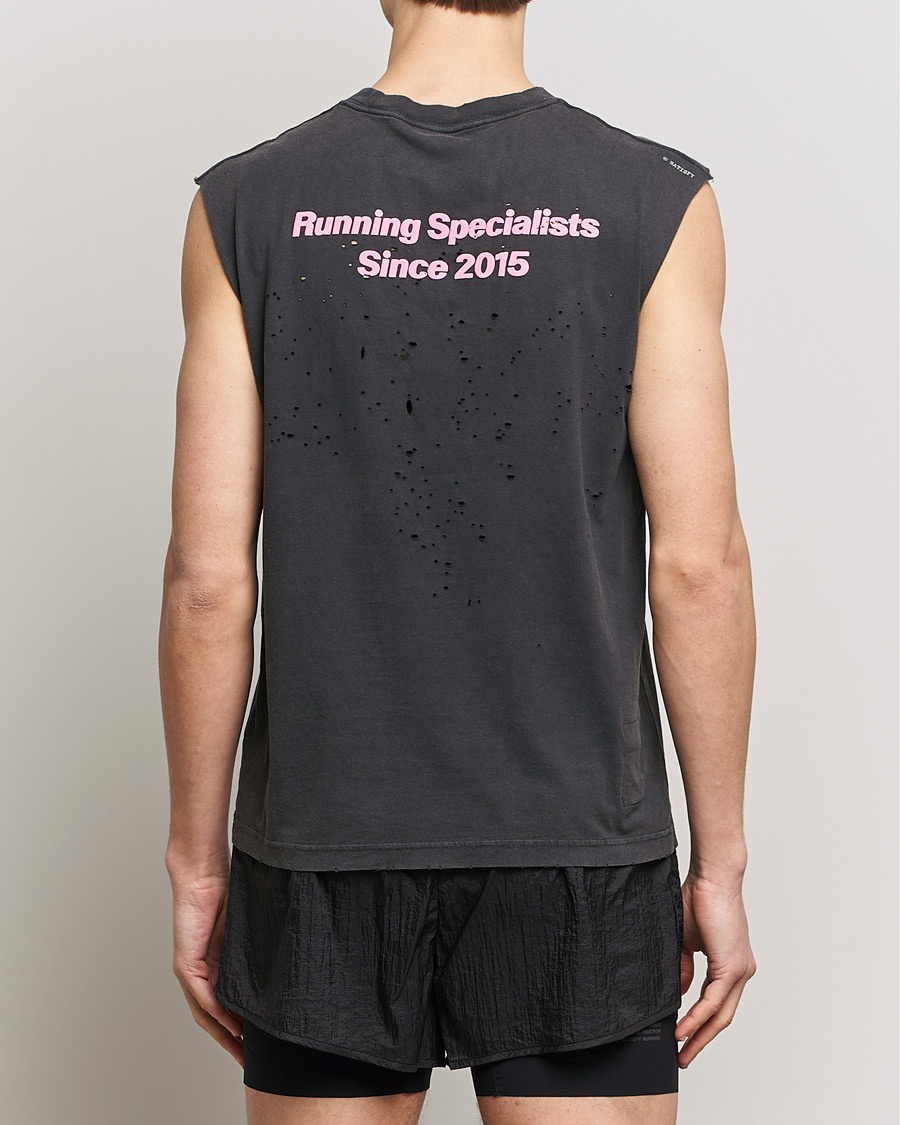 Mies | T-paidat | Satisfy | MothTech Muscle Tee Aged Black