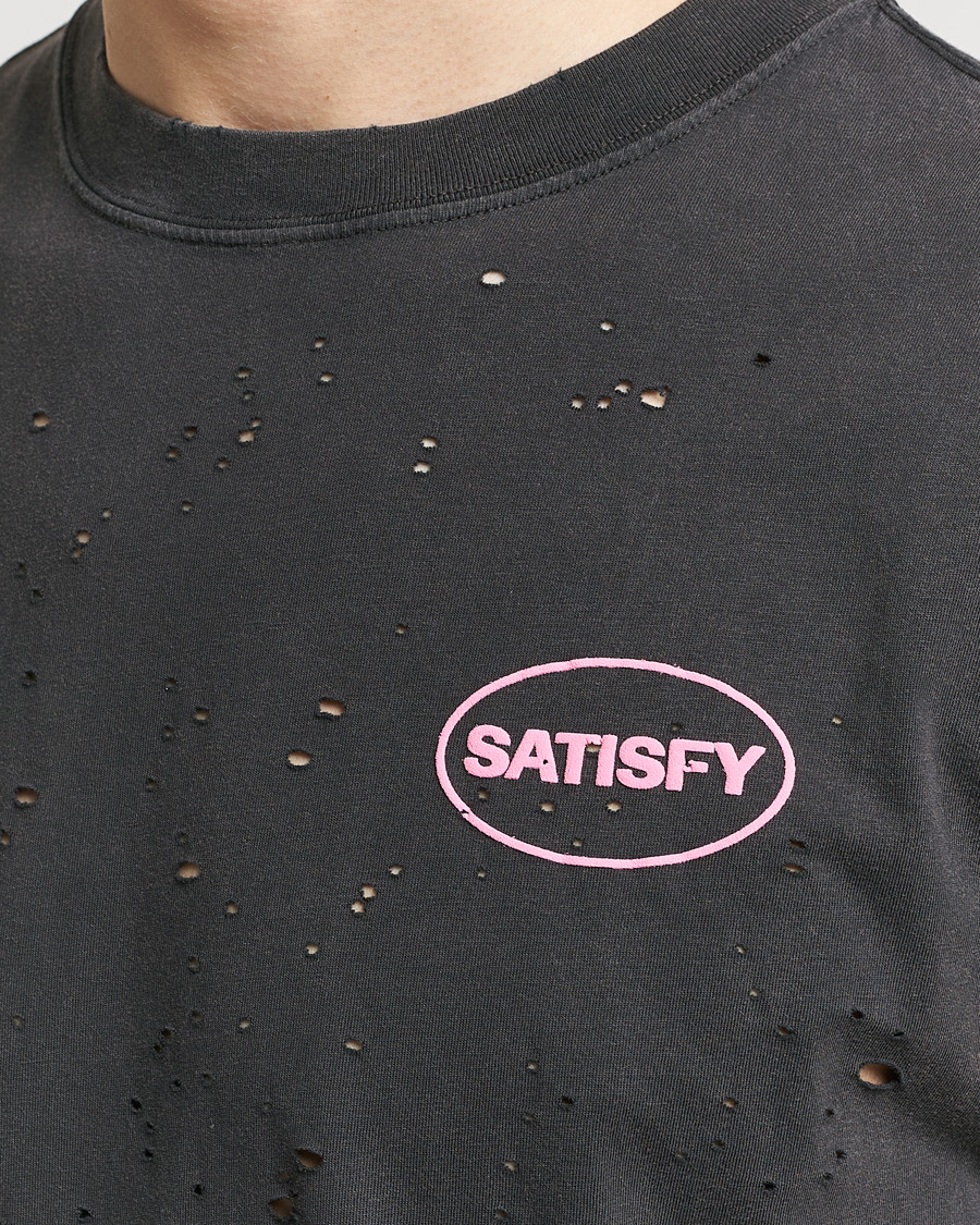 Mies | T-paidat | Satisfy | MothTech Muscle Tee Aged Black