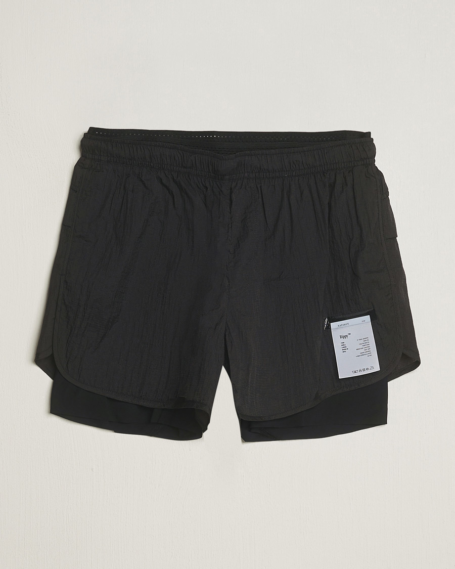 Mies | Shortsit | Satisfy | Rippy 3 Inch Trail Shorts Black