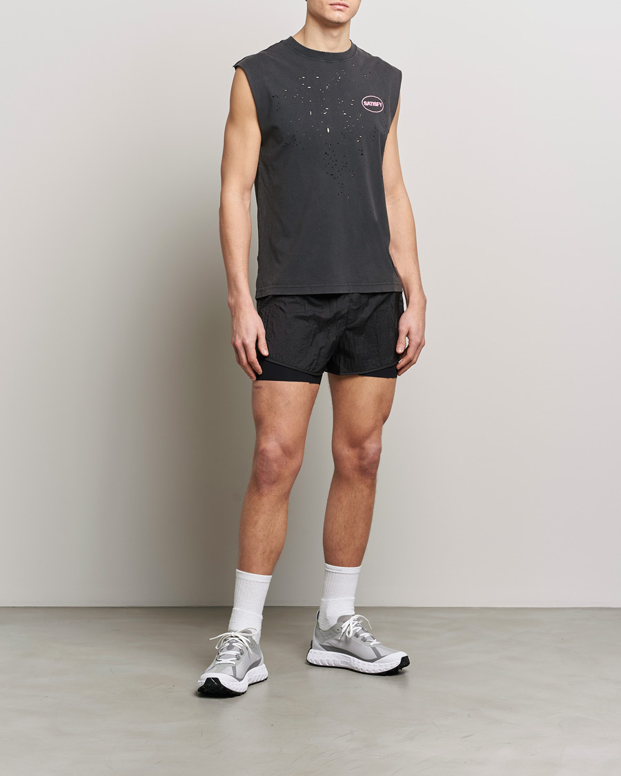 Mies | Shortsit | Satisfy | Rippy 3 Inch Trail Shorts Black