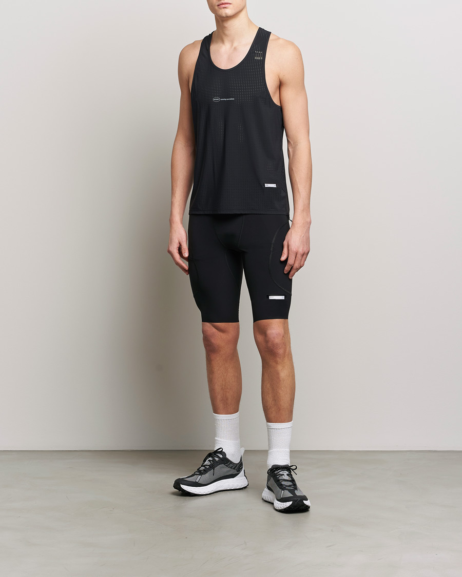 Mies | Shortsit | Satisfy | Justice Cargo 9 Inch Half Tights Black