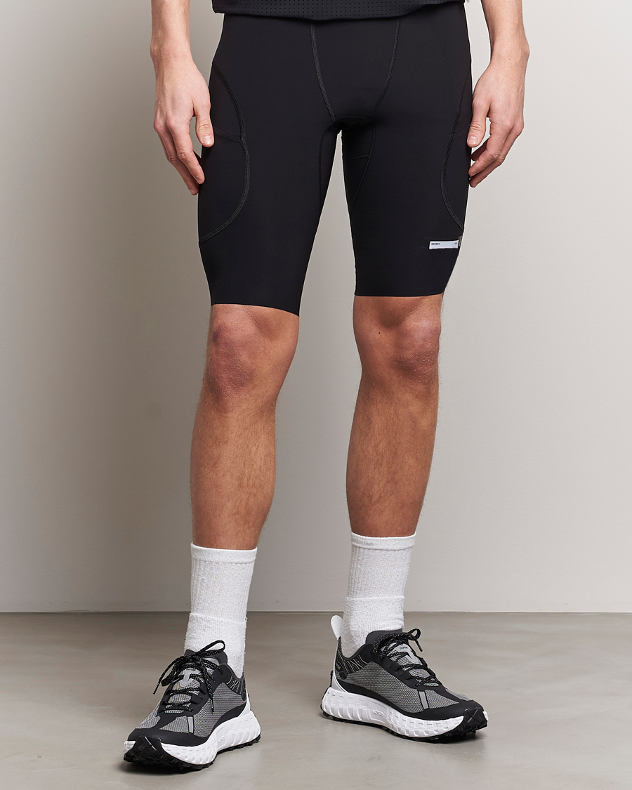 Mies | Shortsit | Satisfy | Justice Cargo 9 Inch Half Tights Black