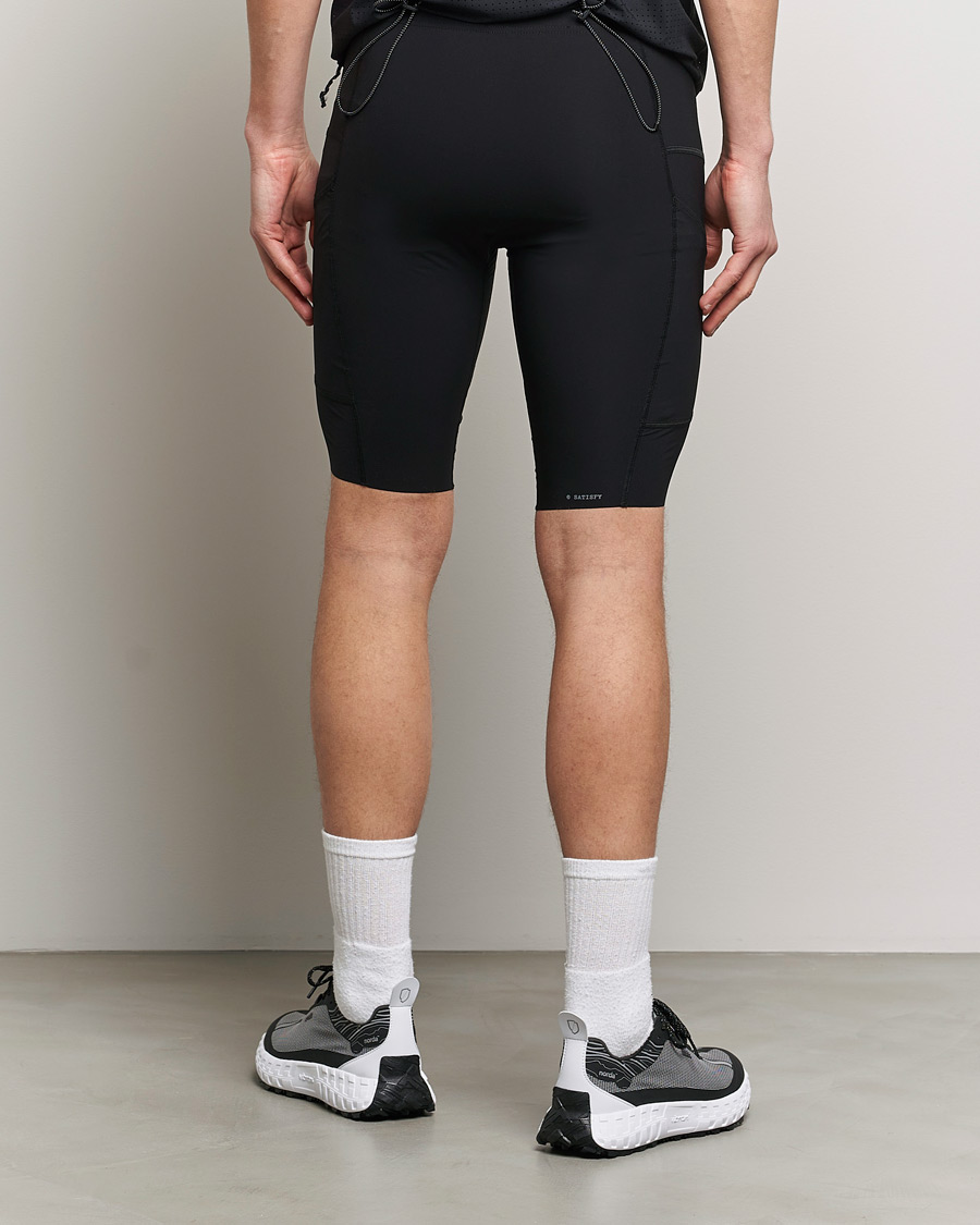 Mies | Shortsit | Satisfy | Justice Cargo 9 Inch Half Tights Black