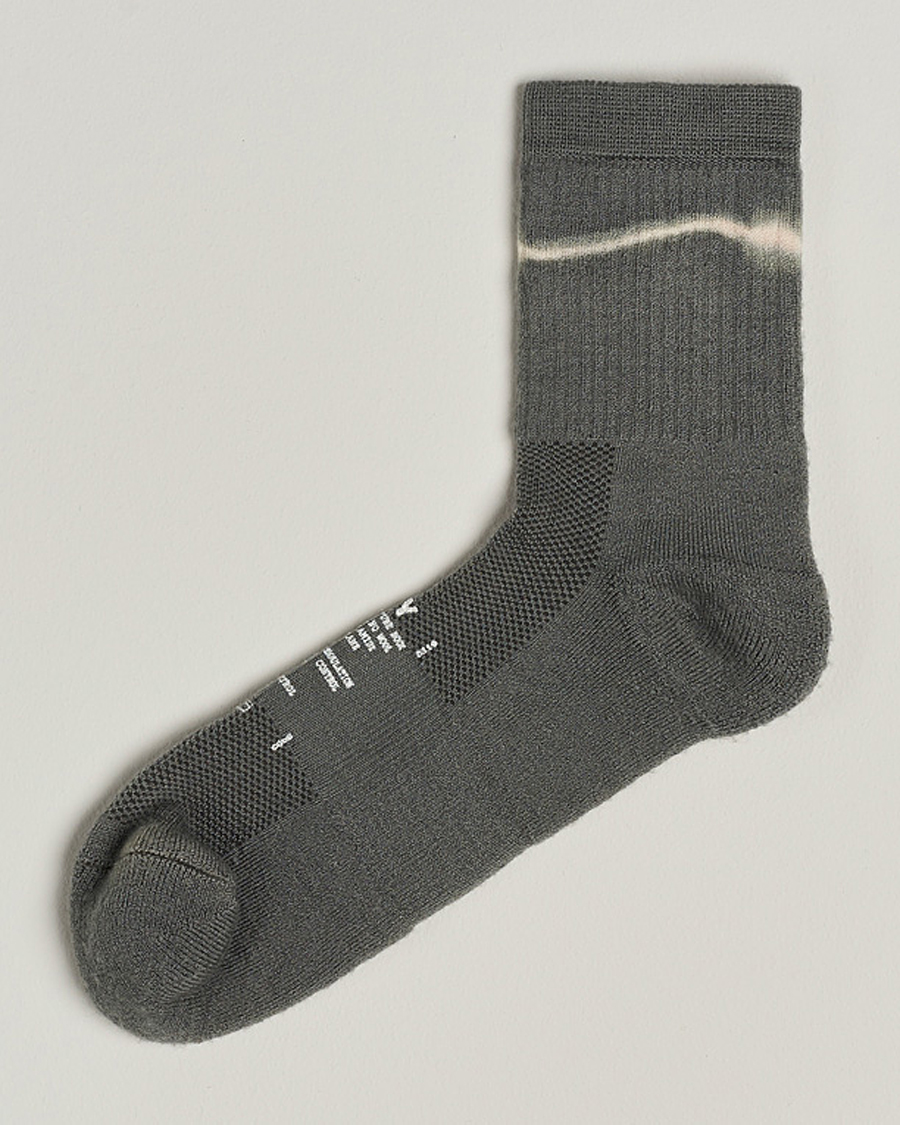 Mies | Alusvaatteet | Satisfy | Merino Tube Socks Agave Green Tie Dye