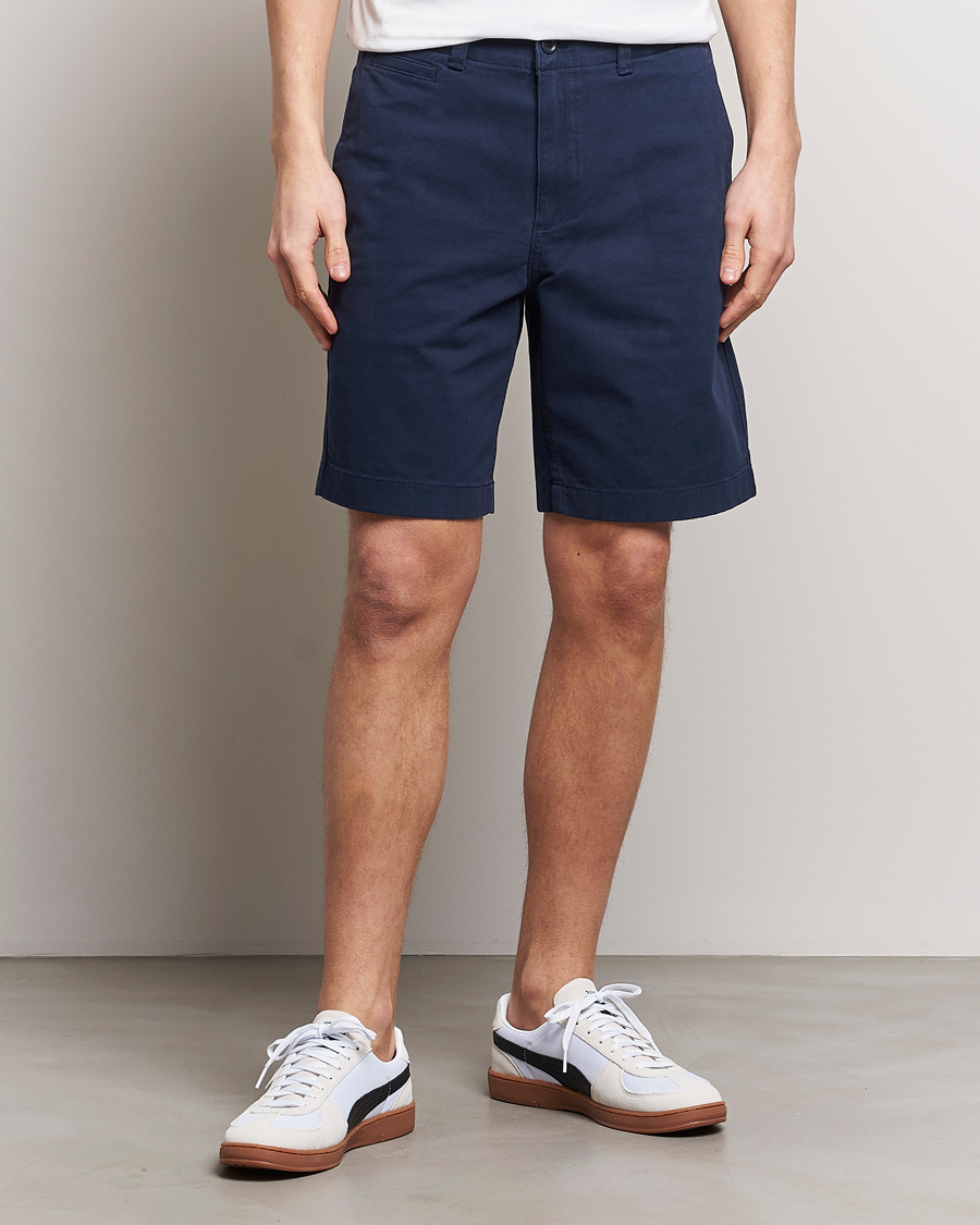 Herre |  | Dockers | California Regular Twill Chino Shorts Navy Blazer