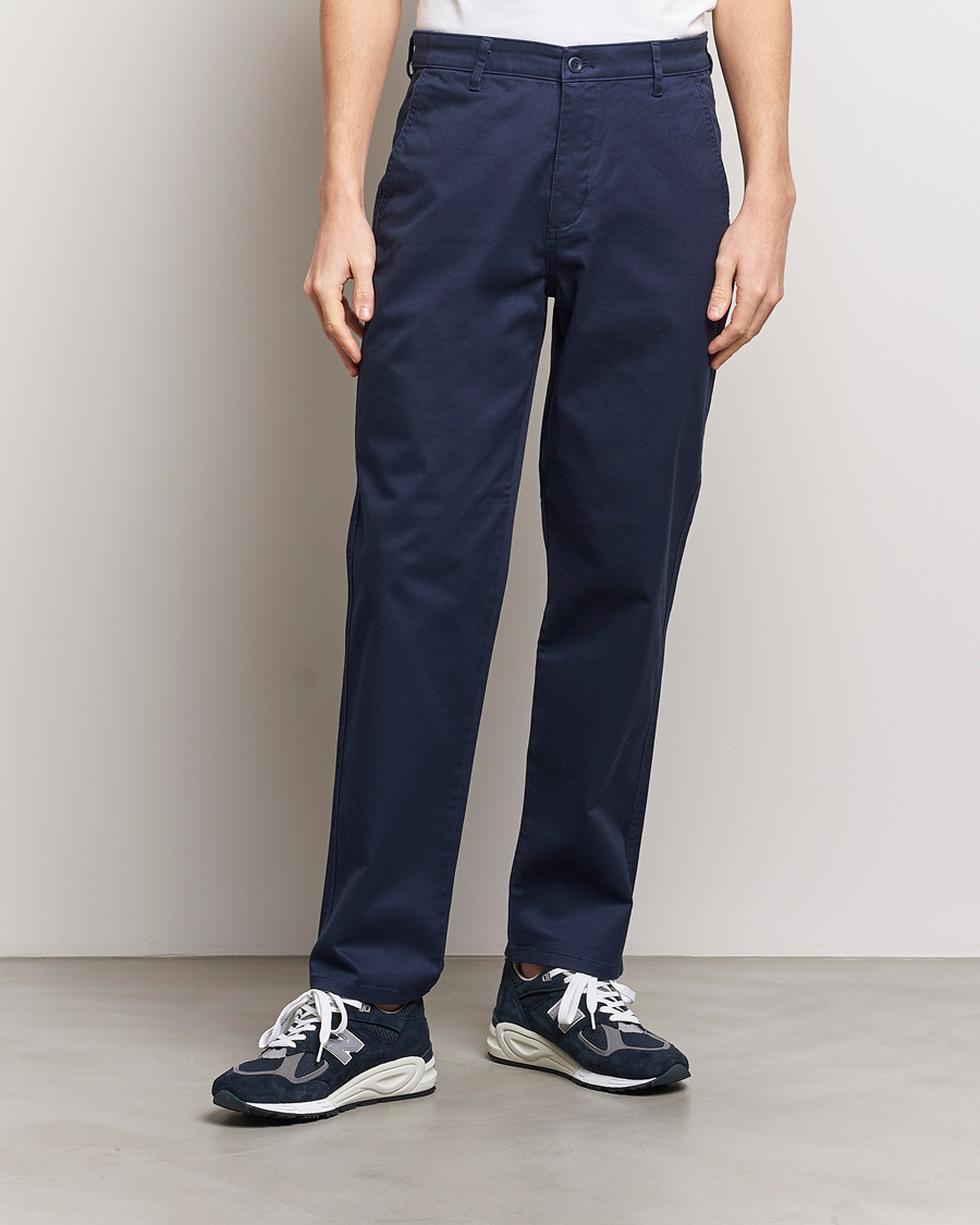 Mies | Housut | Dockers | Original OPP Straight Twill Stretch Chino Navy Blazer
