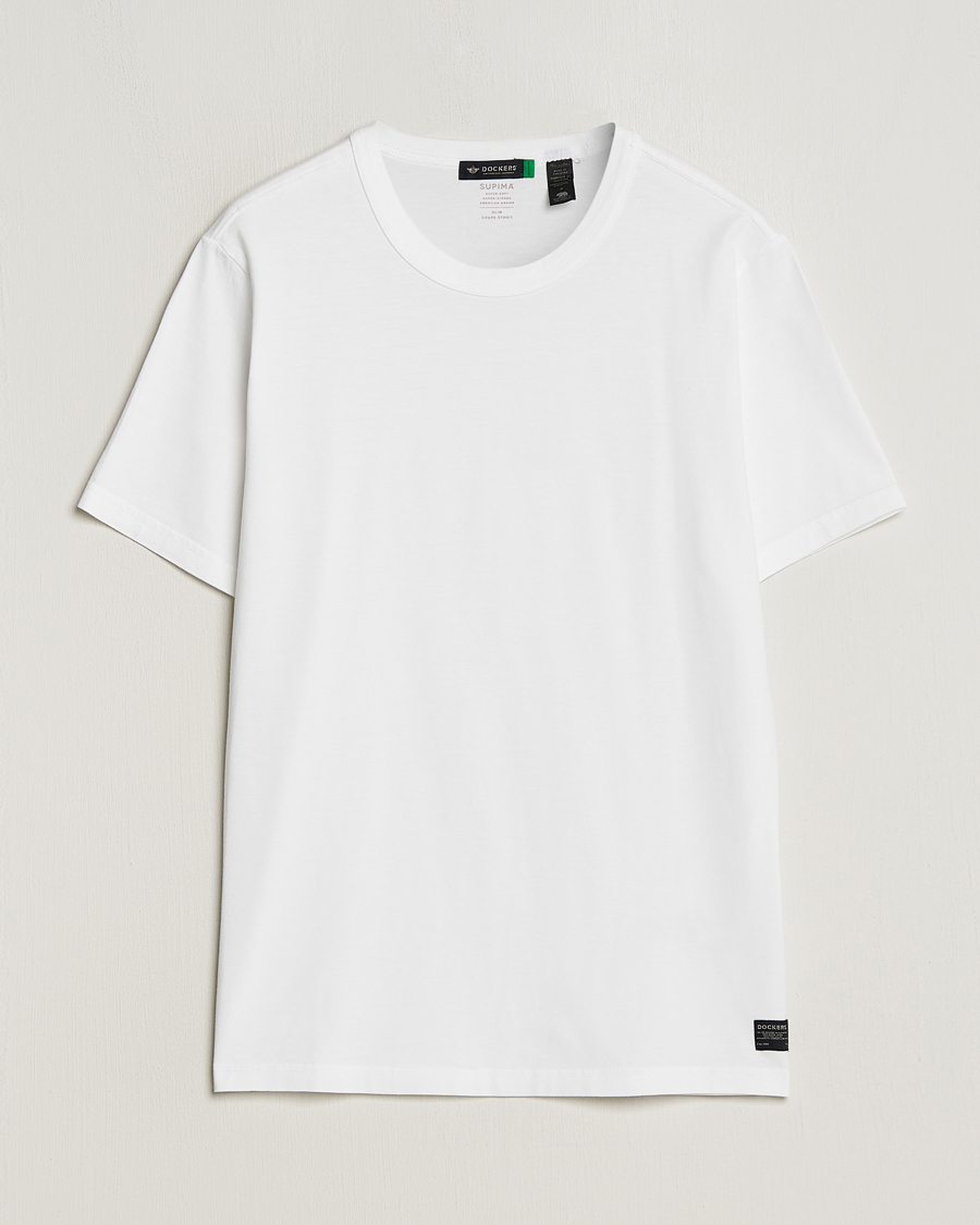 Mies | T-paidat | Dockers | Original Cotton T-Shirt White