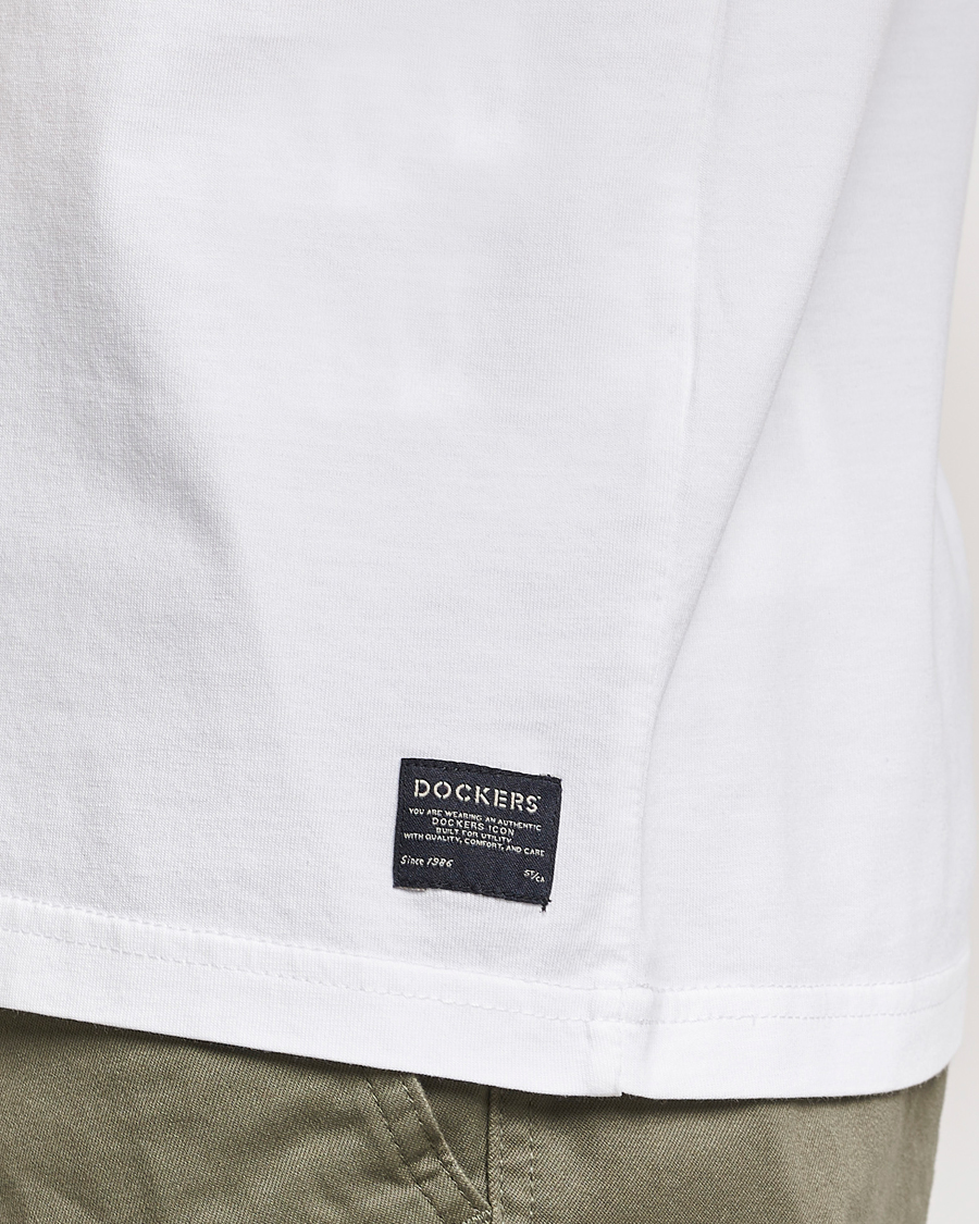 Mies | T-paidat | Dockers | Original Cotton T-Shirt White