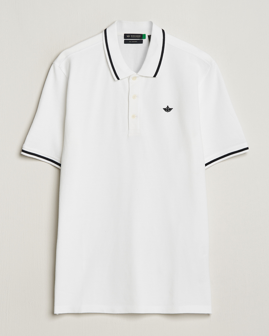 Mies | Pikeet | Dockers | Original Cotton Polo White
