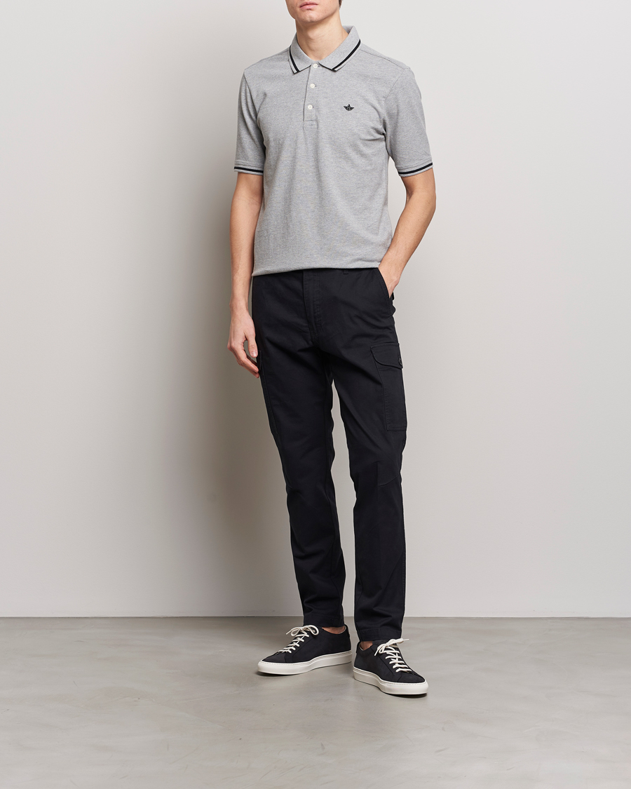 Mies | Pikeet | Dockers | Original Cotton Polo Mid Grey Heather