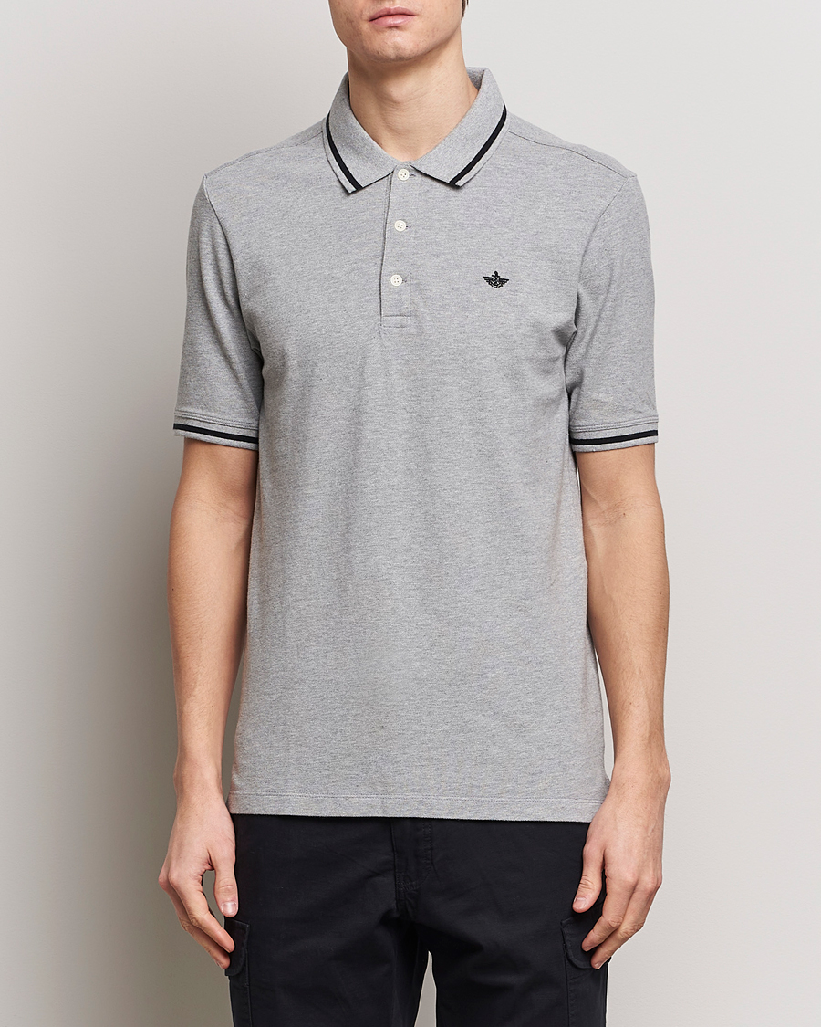 Mies | Pikeet | Dockers | Original Cotton Polo Mid Grey Heather
