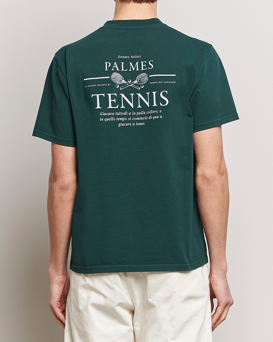 Mies | T-paidat | Palmes | Vichi Pocket T-Shirt Dark Green